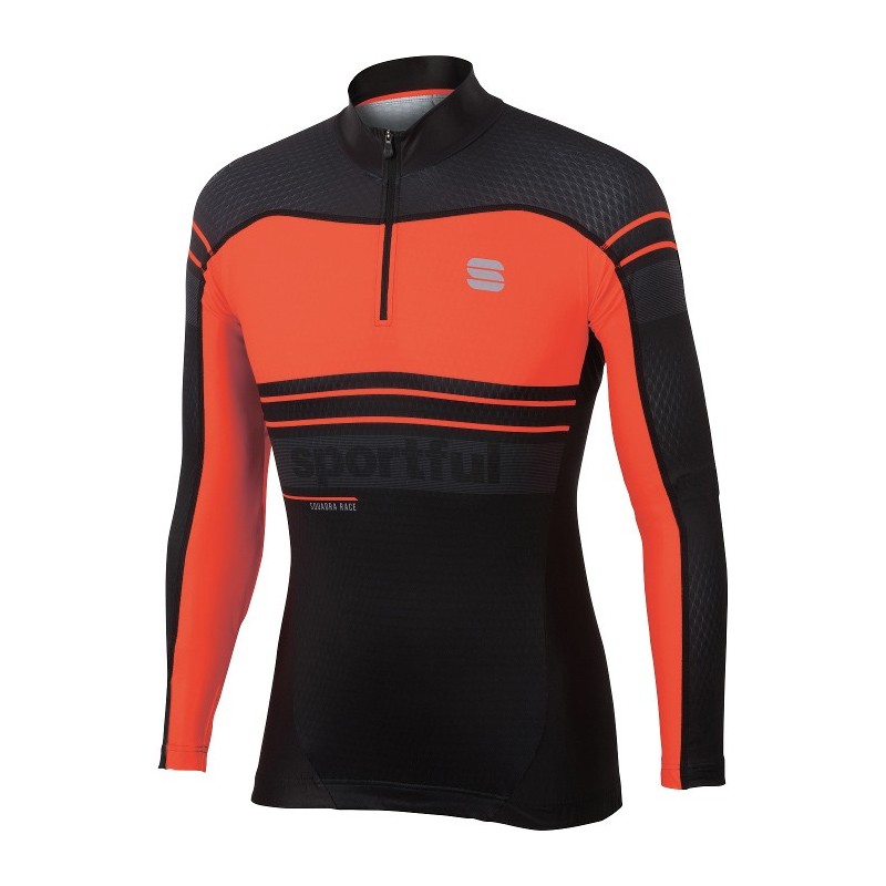 Sportful Squadra Race Top schwarz - neonorange Sportful Squadra Race Top schwarz - neonorange